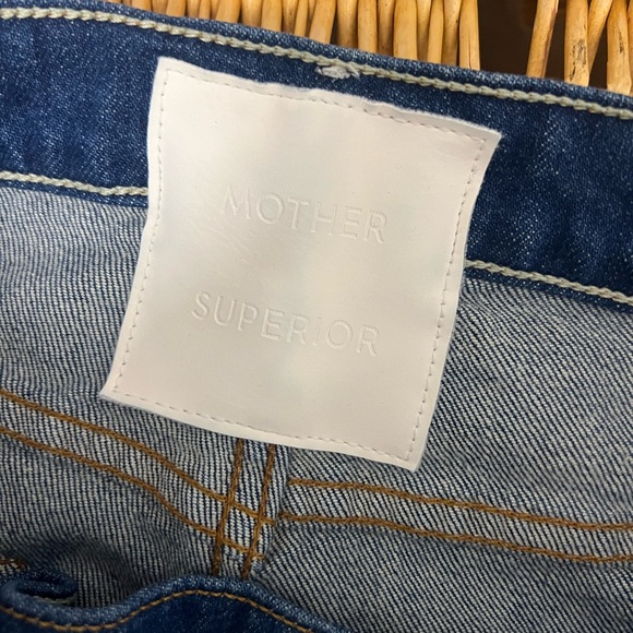 MOTHER womens  The Pinch Sneak Bad Reputation Wide Leg Jean - Picture 6 of 7